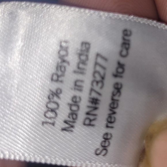 So good for life. Skirt green floral size XL made in india - Picture 6 of 7